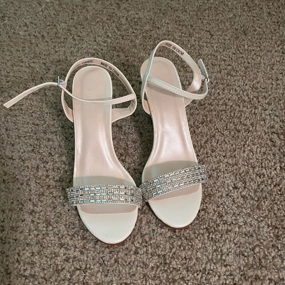 David’s Bridal Heeled Sandals
